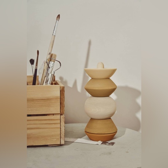 Raduga Grez Wooden Stacking Tower - Picture 3 of 5